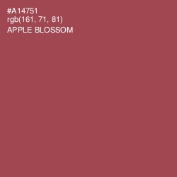 #A14751 - Apple Blossom Color Image